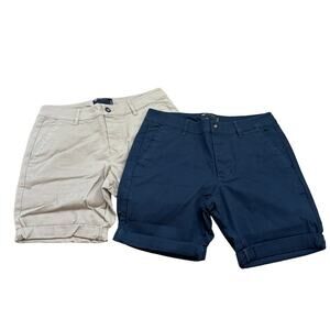 NWOT ASOS Chino Shorts 2-Pack Men’s 6" Inseam W28 Streetwear Smart Casual